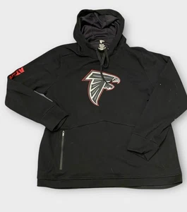 Atlanta Falcons Felpa con Cappuccio Uomo 2XL Nero NFL 2023 Stagione Porta Biglietti Esclusivo - Foto 1 di 10