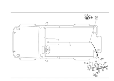 Mercedes-Benz Drive 463-780-00-07 original Foto 1 de 2