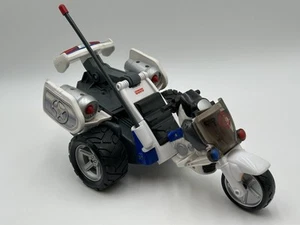 Mattel Fisher Price Rescue Heroes Bill Barker K9 Polizeifahrrad schneller Versand am selben Tag - Bild 1 von 5