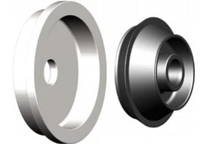 Wheel Balancer Truck Dual Collet 4.72"-6.85" Cone Back Spacer Set 40mm Shaft USA - Picture 1 of 1