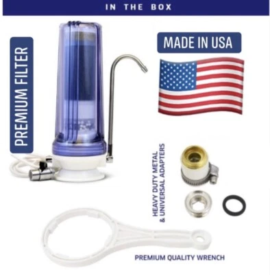 Like APEX MR-1050 Countertop Water Filter 5 Stage Alkaline pH Reduces Chlorine - Image 1 of 2