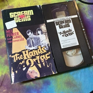 VHS Tape The Hands of Orlac Scream Gems 1990 - Picture 1 of 10
