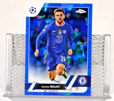 2022-23 Topps Chrome Sapphire UEFA Club Mason Mount #19 Team Color Match! - Image 1 of 3