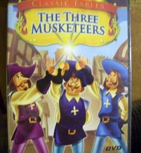 THE THREE MUSKETEERS FACTORY SEALED DVD ANIMATED  - Picture 1 of 1