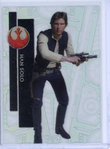 2015 Topps Star Wars HIgh Tek HAN SOLO Form 1 Pattern 2 Base Card #3 - Picture 1 of 2