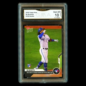 Bo Bichette RC 2020 Topps Now Rookie Blue Jays #106 Gem Mint 10 - Picture 1 of 3