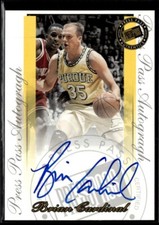 Brian Cardinal 2000-01 Press Pass SE Autographs Auto Purdue Boilermakers