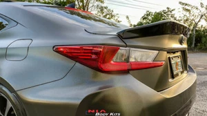 Lexus RC-F RC350 Duckbill trunk lip wing spoiler extension body kit Aleta primer - Foto 1 di 11