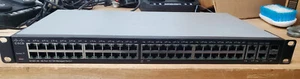 48-portowy przełącznik Cisco SF300-48 SRW248G4 PRZETESTOWANY I DOMYŚLNY - Zdjęcie 1 z 5