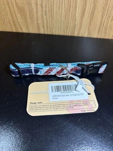 NEW DOG COLLAR. AMERICAN FLAG STYLE  SIZE SMALL. ABOUT  9-14 INCHES.  NEW - Picture 1 of 2