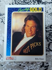 BILLY DEAN #4 - 1992 STERLING CMA COUNTRY GOLD TRADING CARD