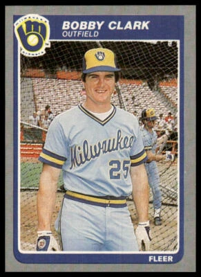 1985 Fleer #578 Bobby Clark - Image 1 of 2