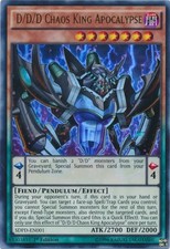 D/D/D Chaos King Apocalypse (SDPD-EN001) - Ultra Rare - 1st Edition