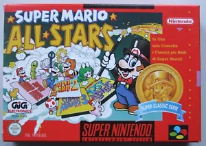 SUPER MARIO ALL STARS SUPER NINTENDO GIG ITALIA - Imagen 1 de 9