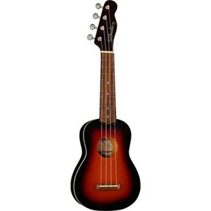 Fender Venice Soprano Ukulele Walnut Fingerboard 2-Color Sunburst - Picture 1 of 6