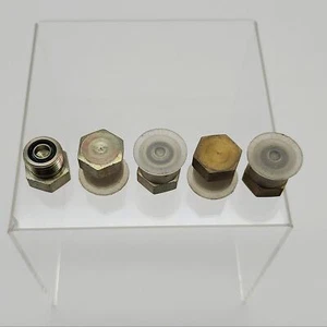5x Parker 4 PNLO-S 3/8" Seal-Lok ORFS Hex Plugs O-Ring Face Seal 9200 PSI - Picture 1 of 6