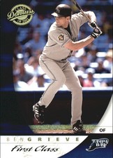 2001 Donruss Class of 2001 First Class #37 Ben Grieve /100  
