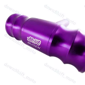 Purple Car Shift Knob Aircraft Joystick Transmission Racing Gear Shifter Mugen - Picture 1 of 6
