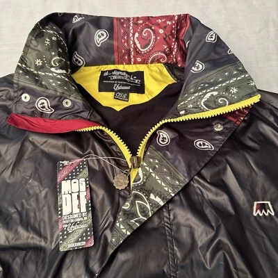 RaRE! MOS DEF Brooknam Undrcrwn Jacket 2005 Hood Size 2XL Dustin Canalin Yasiin - Image 1 of 4