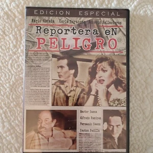 Reportera En Peligro Pelicula Mexicana Mario Almada Neuvo DVD Muy Bien *New* - Picture 1 of 5