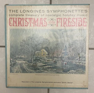 Longines Symphonette "Christmas at the Fireside" 1964 Deluxe Stereo 4 lp set - Picture 1 of 3