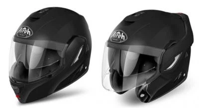 Casco Modular Moto Airoh REV 19 Negro Mate Xs S M L XL XXL con Apertura Funda - Imagen 1 de 3