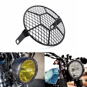 Soporte de montaje en parrilla retro para faros de motocicleta de 6,5" adecuado para Cafe Racer - Imagen 1 de 7