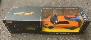 Rastar 1:24 RC Lamborghini Murcielago LP670-4 Orange Remote Control Race Car - Picture 1 of 3
