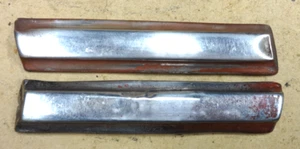 1940 Mercury COWL STAINLESS TRIM MOLDINGS Original pair - Picture 1 of 10