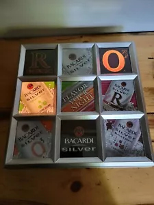 ~RAR~ 2005 Bacardi Silber "FLAVOR YOUR NIGHT" 18x18 ~GETESTET~ - Bild 1 von 12