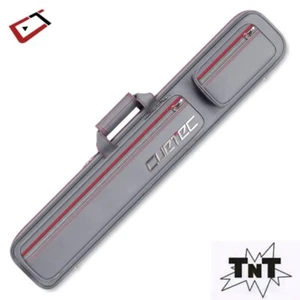 Cuetec Proline Speed Gray 4x8 Soft Professional Pool Queue Case. - Bild 1 von 2