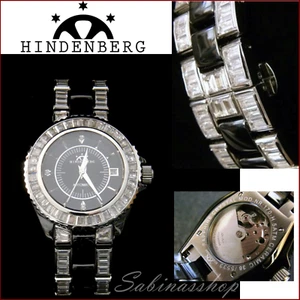 HINDENBERG™ X-07 n°236-5533 OROLOGIO AUTOMATICO DONNA 21Rub GALAXY BLACK DIAMOND - Foto 1 di 16