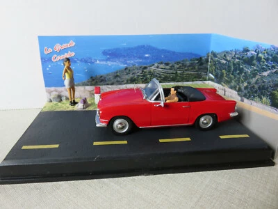 SIMCA Océane"  Route bleue N7, étape 37, L' auto stoppeuse  avec figurines 1/43 - Photo 1/2
