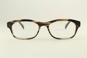 Rare Authentic Salt. Martin BT Brown Stripe 51mm Frames Glasses Japan RX-able - Picture 1 of 5