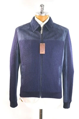 NEW 8750,00 STEFANO RICCI Top  Coat Bomber Cashmere Size 50 Us M Eu 50 G307 - Image 1 of 4