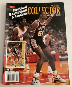 Sports Collectors Digest Collector April 1992 Magazine DAVID ROBINSON Cover - Bild 1 von 4