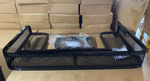 STRONG MADE REAR FLAT BASKET RACK BLACK  HONDA FOURTRAX 300  1992-2000 - Bild 1 von 3