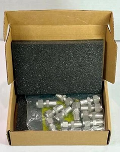 Lot of 13 Stainless Swagelok SS-500-1-4W, 5/16" Compression to ¼" Weld Connector - Picture 1 of 3