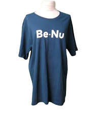 MP Mens BeNu Short Sleeve T-Shirt in Blue - XXL 2XL NEW BNWT