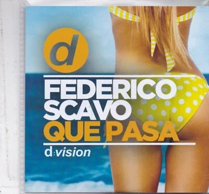 Federico Scavo-Que Pasa promo cd single - Bild 1 von 1