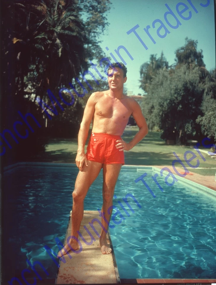 Robert Stack, 8x10" Transparencia Fotográfica, Bonito Color 4875 Foto 1 de 1
