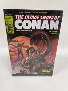 DAMAGED Savage Sword of Conan Original Omnibus Vol 4 REGULAR COVER Titan Comics - Picture 1 of 4