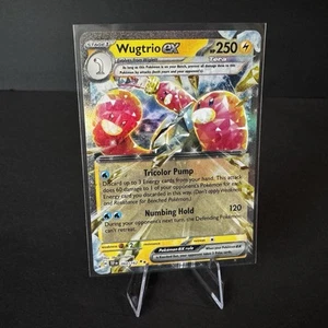 Wugtrio ex 60/162 Double Rare Holo Temporal Forces Pokémon TCG NM - Picture 1 of 10