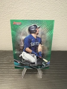 Bowman's Best 2022 - Cal Raleigh #6 refractor verde/99 (RC) - Imagen 1 de 2