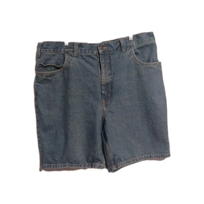 Pantalones Cortos de Jean Harbor Bay Para Hombre Azul Denim Talla 42 Algodón Cintura Cómoda Foto 1 de 4