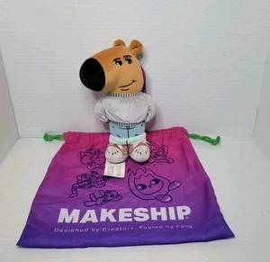 Makeship Chill Guy Plushie By Phillipbankss Viral Meme Dog Stuffed Plush - NEW! - Picture 1 of 12