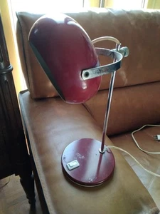 Ancienne lampe de bureau Eyeball vintage Original 1960/1970 - Foto 1 di 5