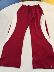 Pantalones deportivos Nike Team rojo borgoña vintage talla mediana - Imagen 1 de 8