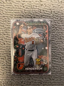 2024 Topps holiday Baseball TREE Parallel #H150 Gunnar Henderson - Picture 1 of 2