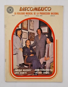 DISCO MEXICO, No.51 JANUARY 1979, LEONARD BERNSTEIN / MANOELLA / RCA / ARIOLA - Picture 1 of 7